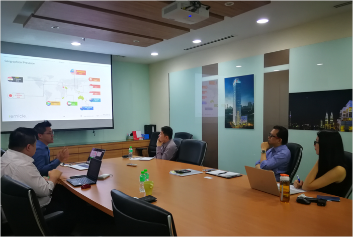High level management discussion on ERP proposal for TS LAW Group